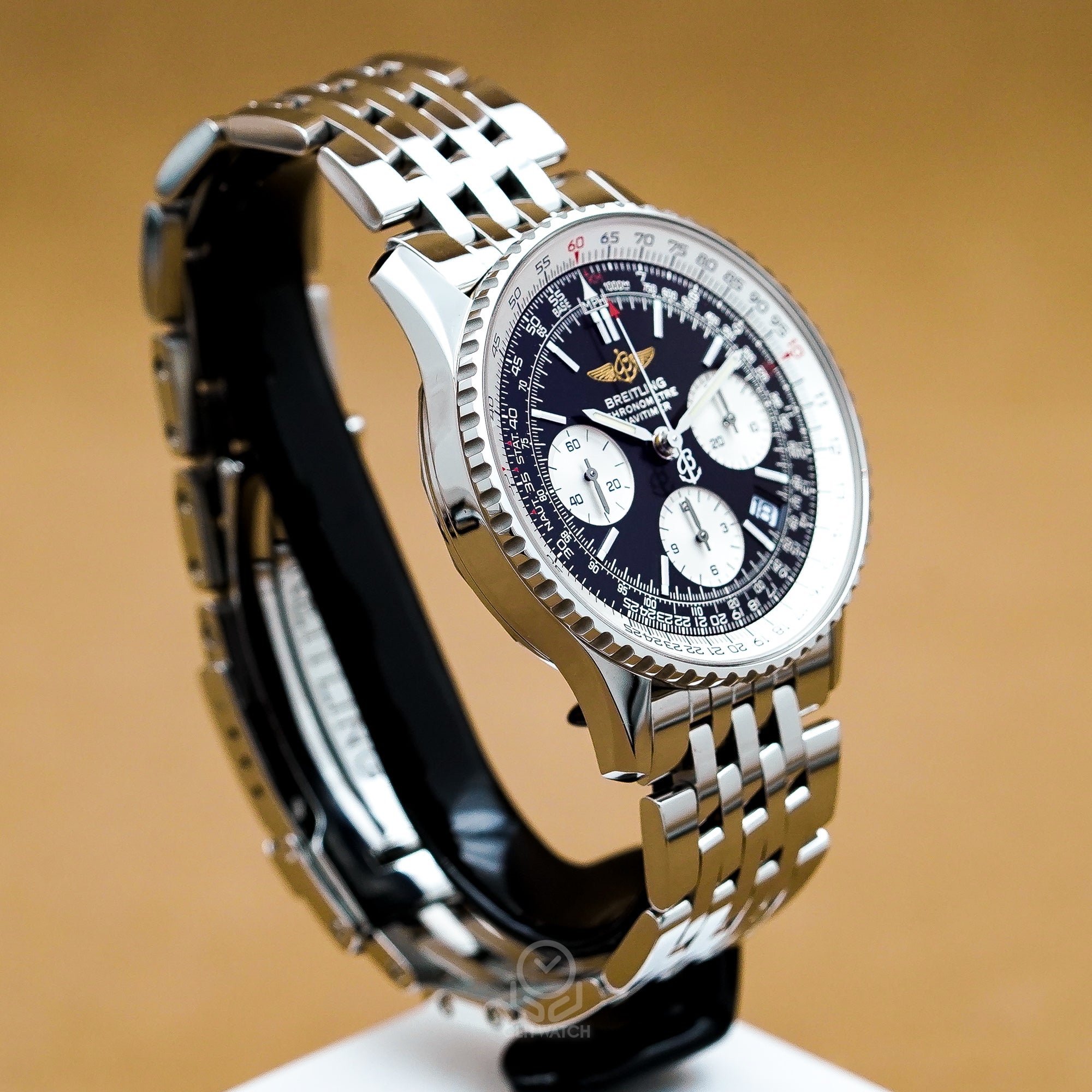 Breitling 百年靈 航空計時系列 Navitimer 飛行滑尺 A23322 42mm 空白保單 台灣公司貨 95%新