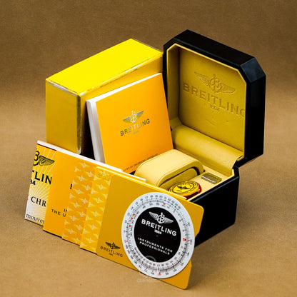 Breitling 百年靈 航空計時系列 Navitimer 飛行滑尺 A23322 42mm 空白保單 台灣公司貨 95%新