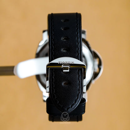 Panerai 沛納海 Luminor Marina PAM111 三明治面 滿版篆刻LOGO機芯 44mm PAM00111 2002年 台灣公司貨 95%新