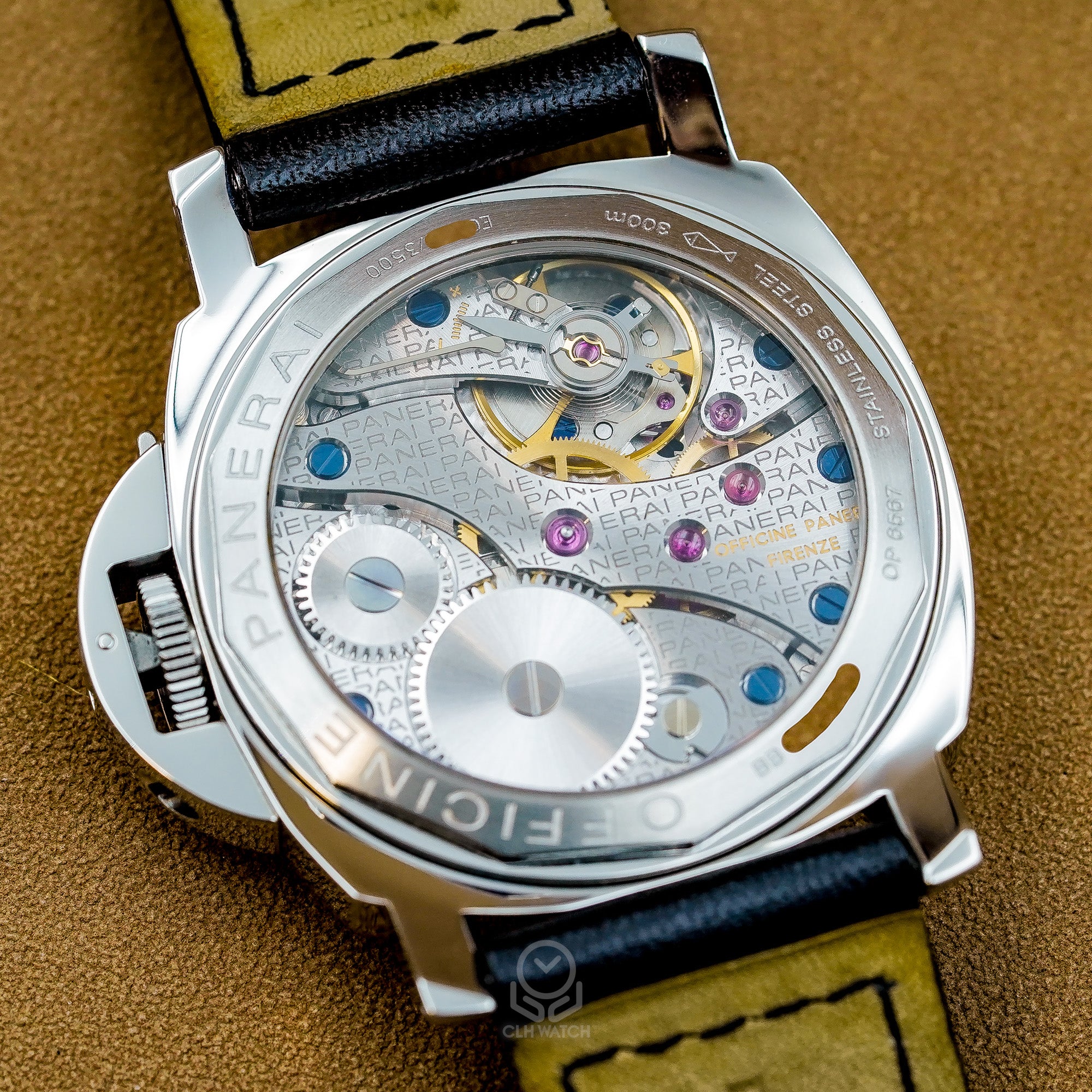 Panerai 沛納海 Luminor Marina PAM111 三明治面 滿版篆刻LOGO機芯 44mm PAM00111 2002年 台灣公司貨 95%新