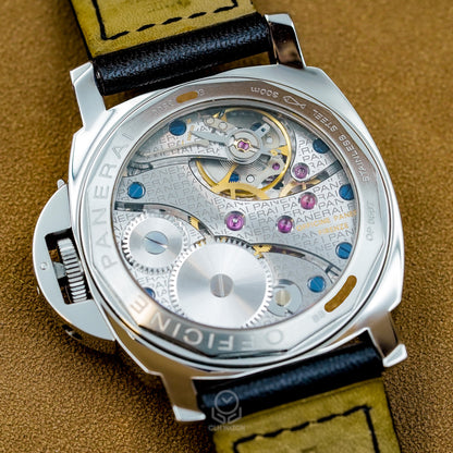 Panerai 沛納海 Luminor Marina PAM111 三明治面 滿版篆刻LOGO機芯 44mm PAM00111 2002年 台灣公司貨 95%新