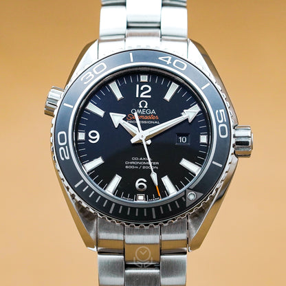 OMEGA 歐米茄 Seamaster 海馬系列 Planet Ocean 600M 232.30.38.20.01.001 37.5mm 2015年 台灣公司貨 95%新