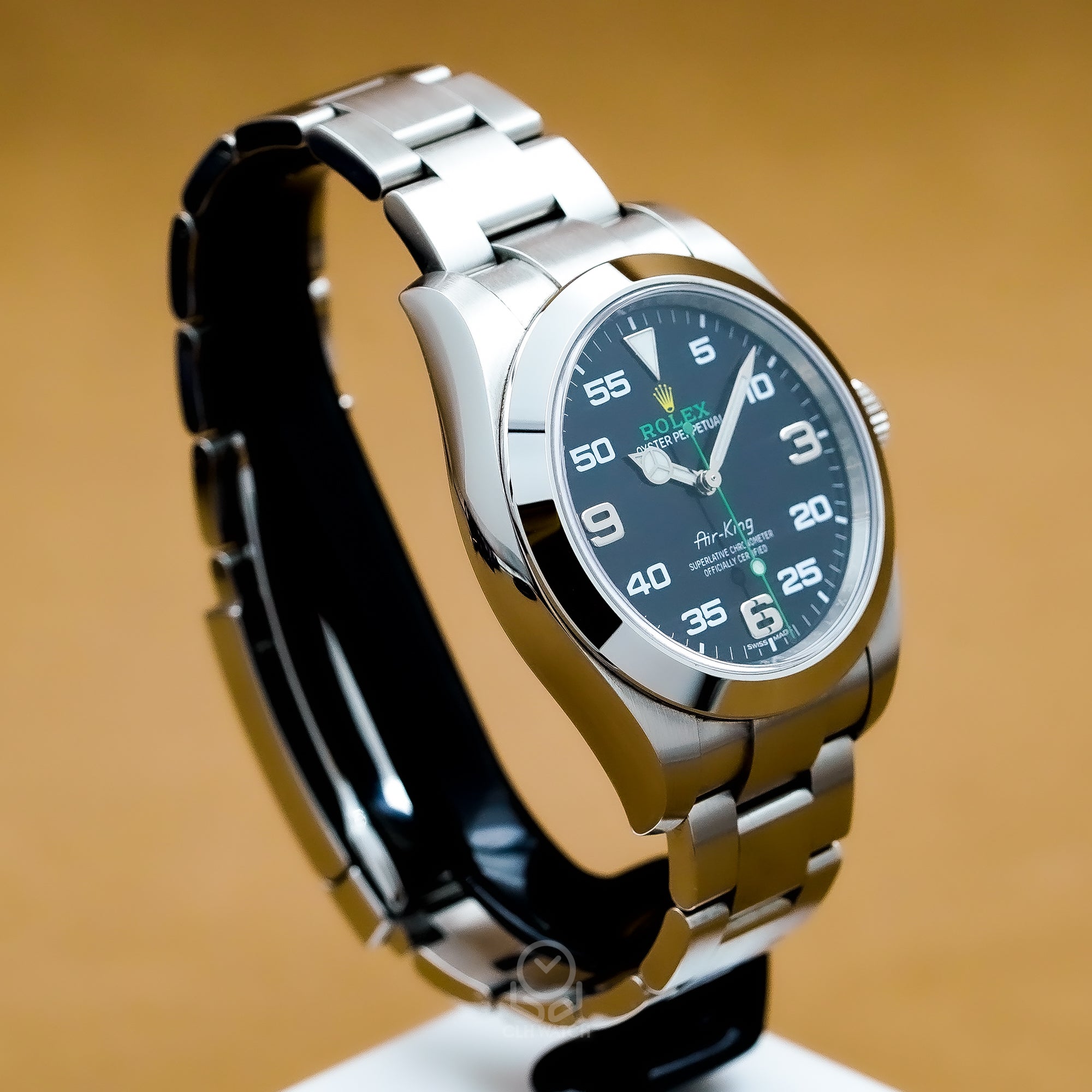 Rolex 勞力士 空中霸王型 Air King 116900 AK 3131機芯 防磁 40mm 2019年 95%新