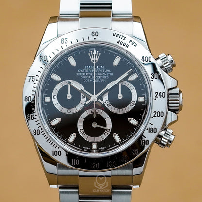 Rolex 勞力士 宇宙計型 迪通拿 Cosmograph Daytona 116520 鋼迪 鋼王 黑熊貓 40mm 2011年 台灣公司貨 95%新