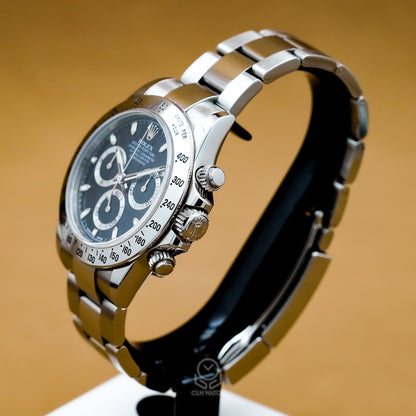 Rolex 勞力士 宇宙計型 迪通拿 Cosmograph Daytona 116520 鋼迪 鋼王 黑熊貓 40mm 2011年 台灣公司貨 95%新
