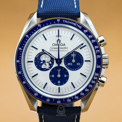 Omega 歐米茄 Speedmaster 銀史努比獎章 超霸登月50週年紀念版腕錶 310.32.42.50.02.001 手上鍊計時 2025年12月台灣公司貨 42mm 3861