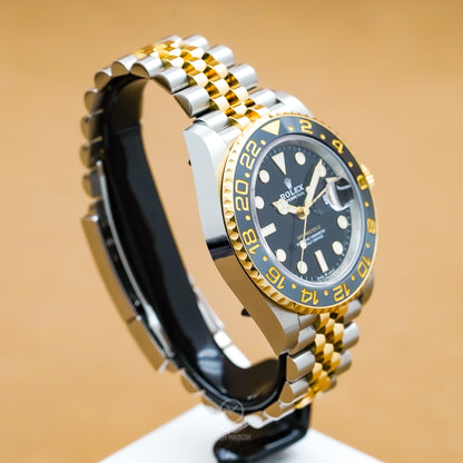 Rolex 勞力士 格林威治型 II GMT-Master II 126713GRNR 半金皮蛋 灰黑圈 40mm 2025年 98%新