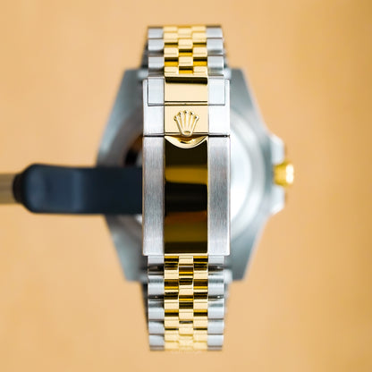 Rolex 勞力士 格林威治型 II GMT-Master II 126713GRNR 半金皮蛋 灰黑圈 40mm 2025年 98%新