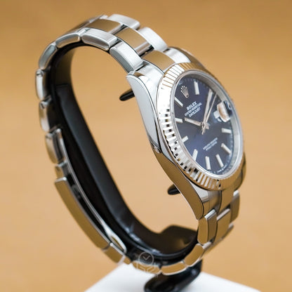 Rolex 勞力士 Datejust 41 系列 126334 三角坑紋外圈 藍面 蠔式三板帶 2019年 DJ2 41mm