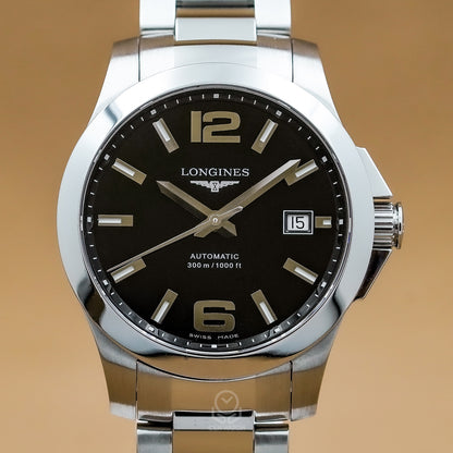 Longines 浪琴 康卡斯系列 Conquest L36764566 39mm 2015年 台灣公司貨 95%新