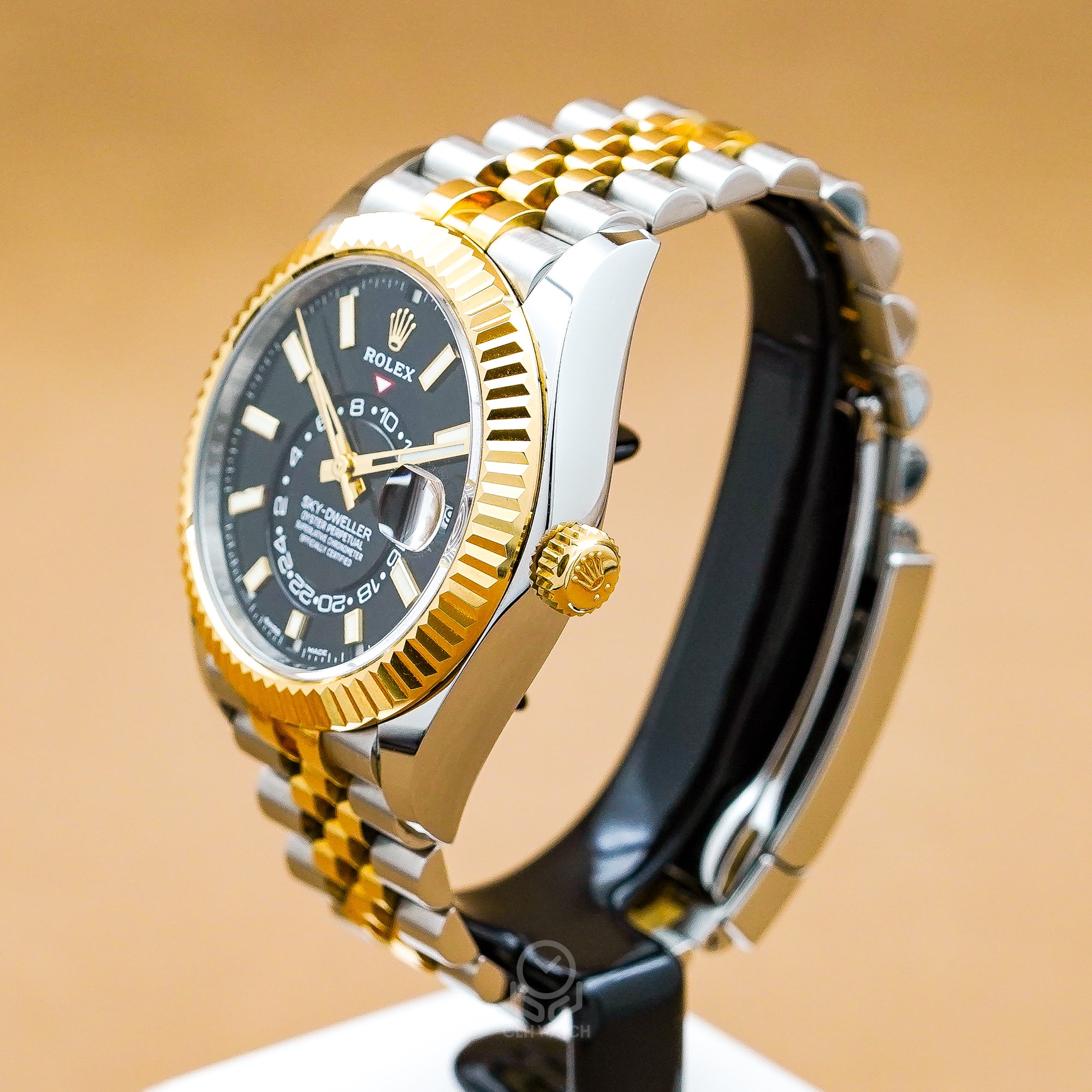 Rolex 勞力士 天行者系列 Sky-Dweller 326933 半金天行者 黑面 42mm 2022年 90%新