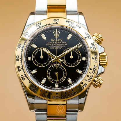 Rolex 勞力士 宇宙計時型 Daytona 116503 半金 黑面 40mm 2022年 95%新