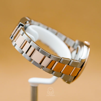 Rolex 勞力士 蠔式恒動日誌型 Datejust II 126301G 玫瑰金半金 巧克力面 鑽石時標 DJ 41mm 2025年 台灣公司貨 95%新