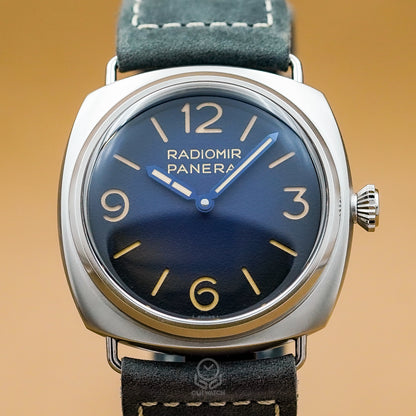 Panerai 沛納海 Radiomir Tre Giorni PAM01335 藍色漸層面盤 PAM1335 45mm 2025年 台灣公司貨 99%新