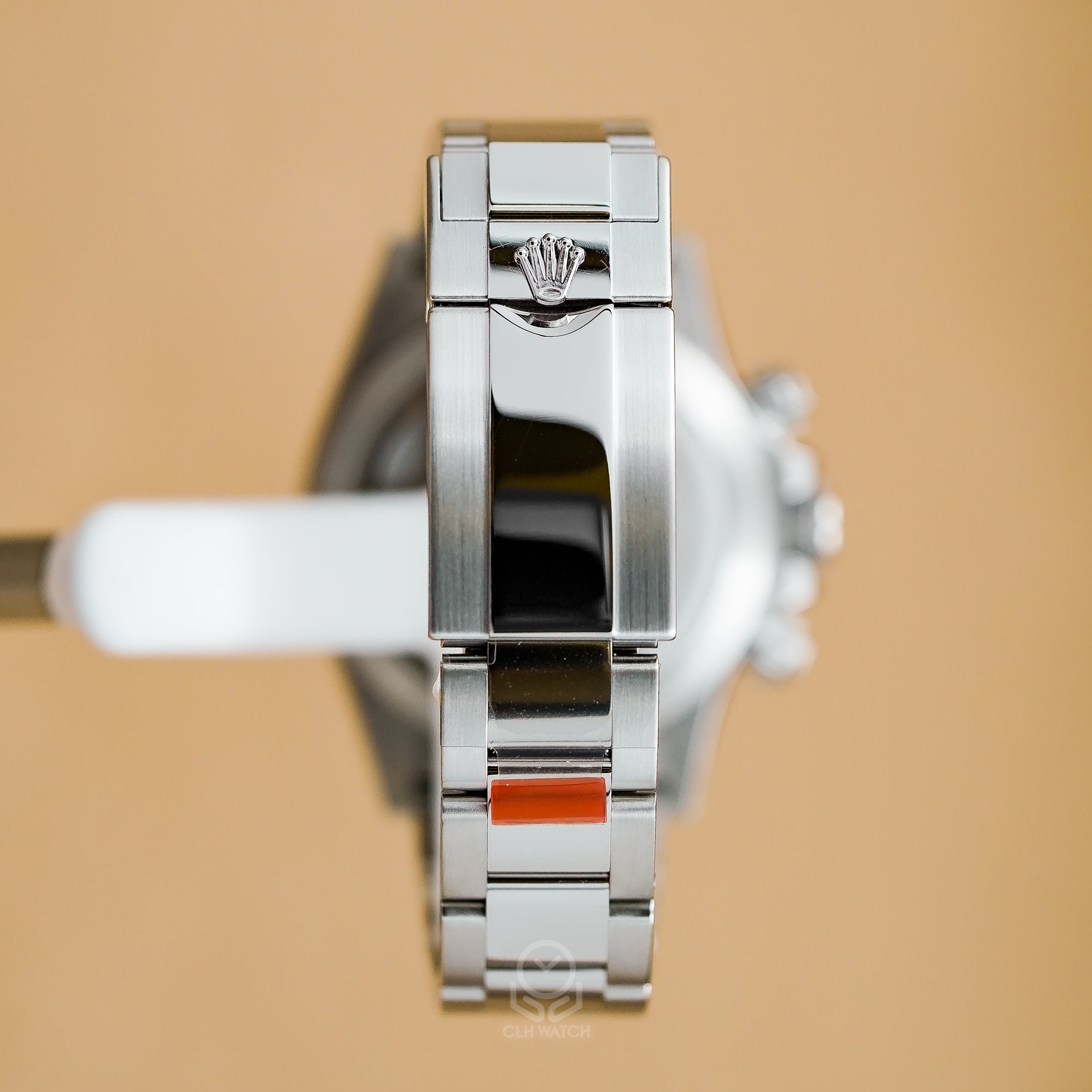 Rolex 勞力士 Daytona 宇宙計時型迪通拿 116520 黑面 鋼王 APH面 藍光 閃圈 新扣 40mm 2015年 95%新 黑迪 鋼迪(已交流)