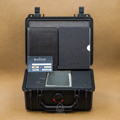 Blancpain 寶珀 五十噚系列 Fifty Fathoms Bathyscaphe 深海潛水錶 5100-1127-NAVA 38mm 2017年 95%新