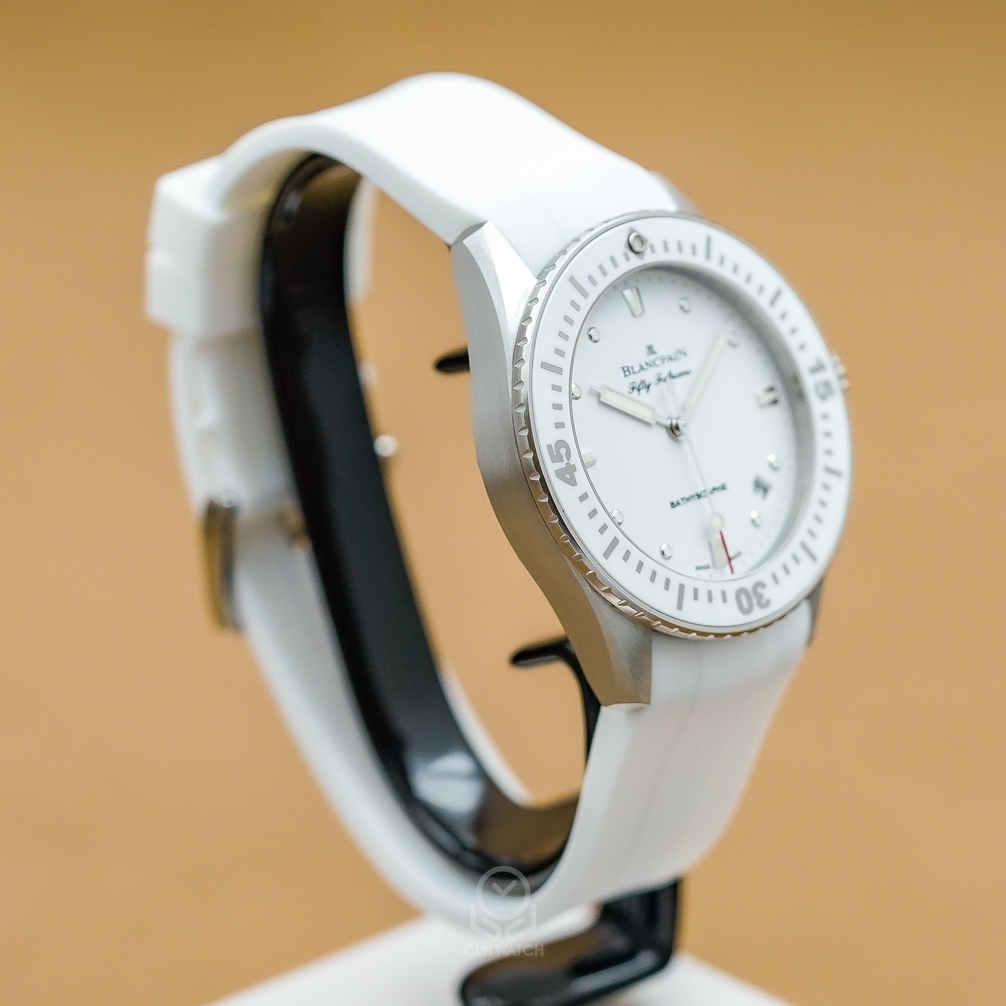 Blancpain 寶珀 五十噚系列 Fifty Fathoms Bathyscaphe 深海潛水錶 5100-1127-NAVA 38mm 2017年 95%新