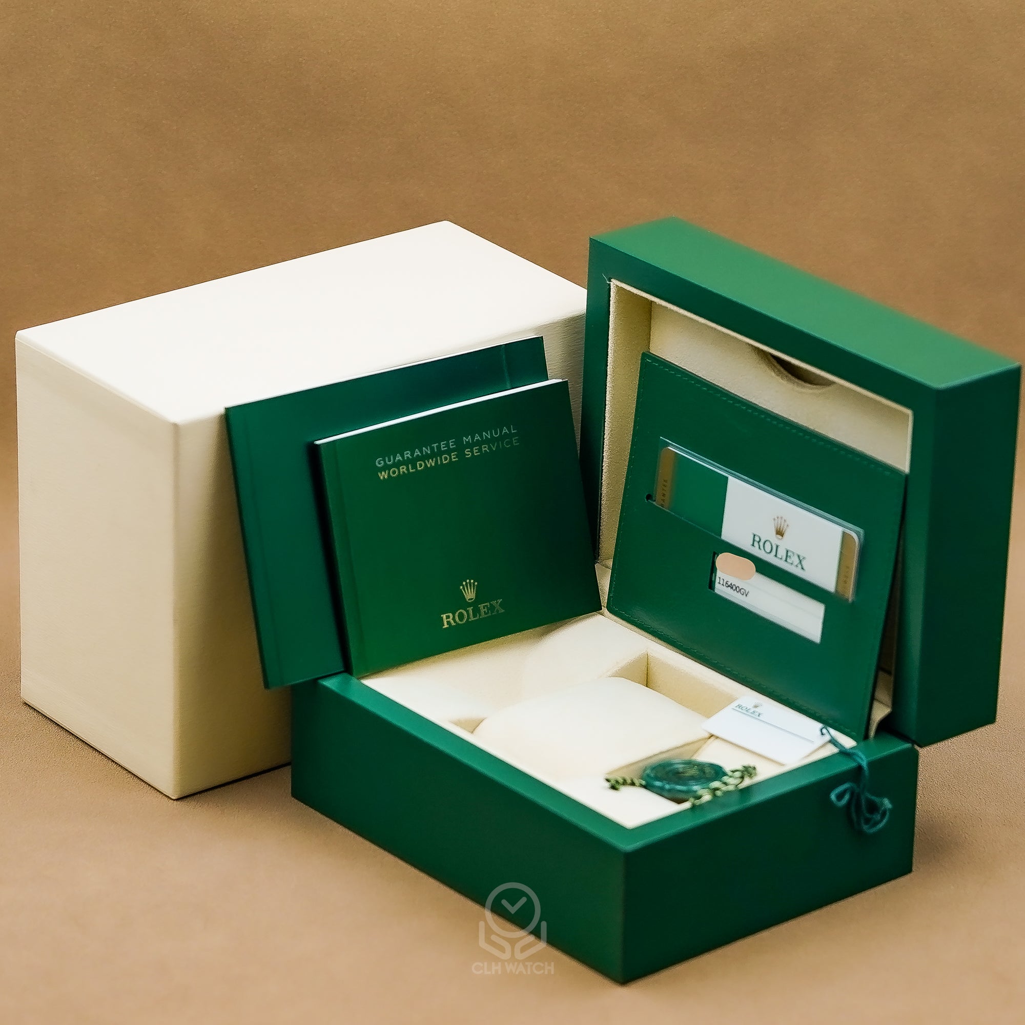 Rolex 勞力士 Milgauss 116400GV 黑面綠玻璃 閃電橘秒針 116400 40mm 2019年 95%新