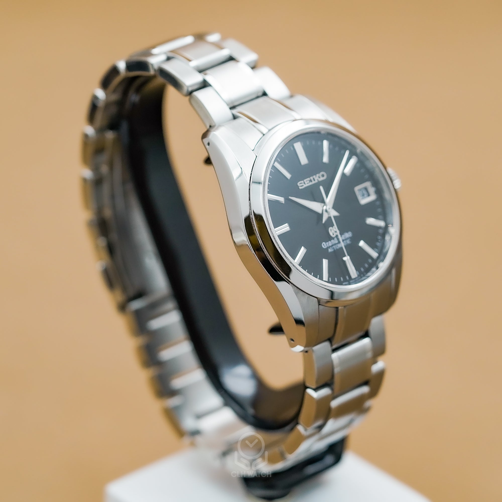 Grand Seiko Heritage 傳承系列 SBGR023 自動上鍊機械腕錶 黑面 37mm 2004年 台灣公司貨 95%新