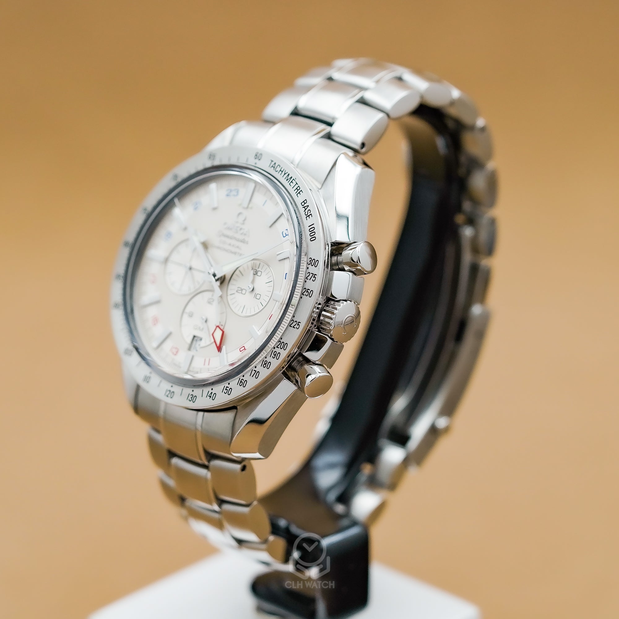 OMEGA 歐米茄 超霸系列 Speedmaster Broad Arrow GMT 3581.30.00 白面 44.25mm 單錶 95%新