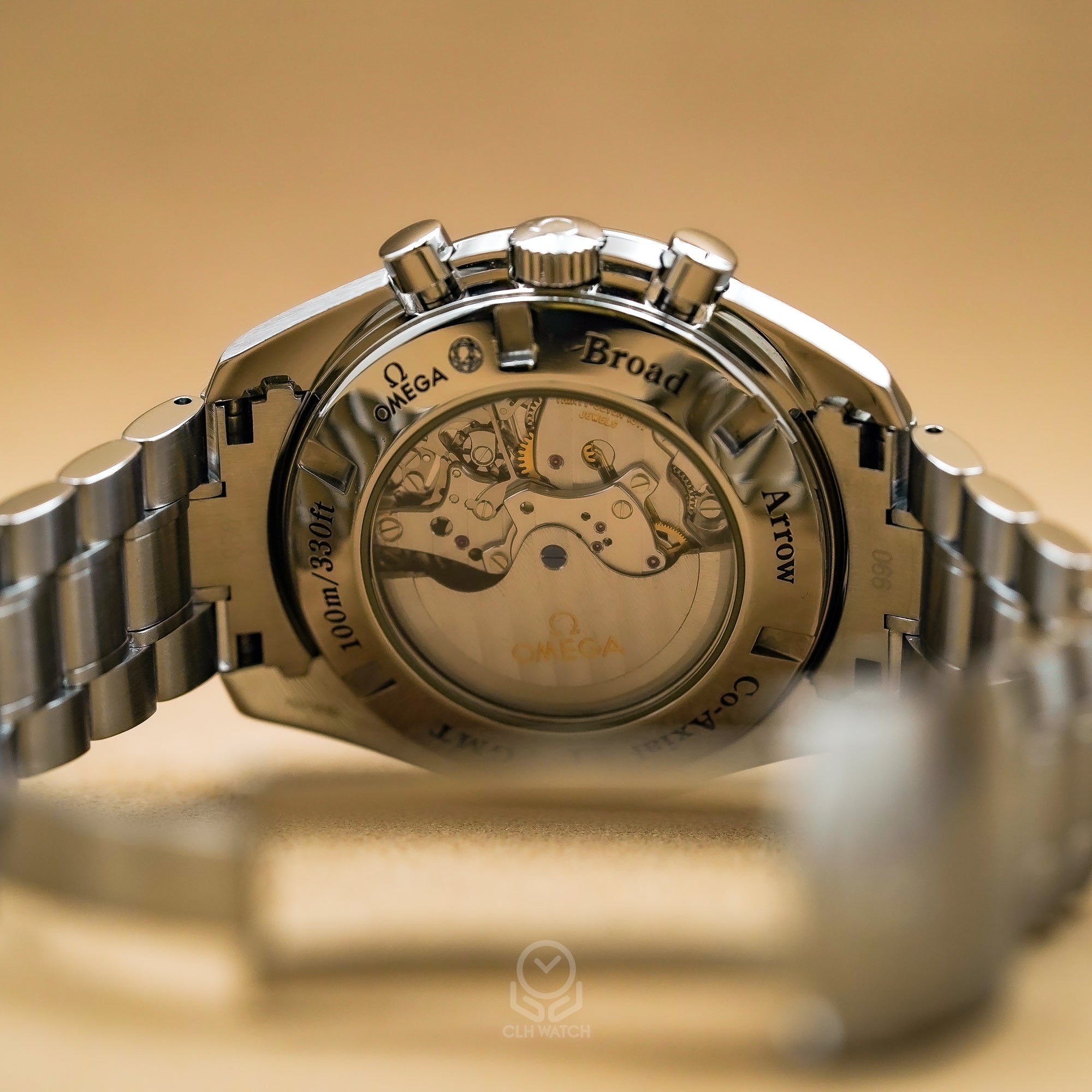 OMEGA 歐米茄 超霸系列 Speedmaster Broad Arrow GMT 3581.30.00 白面 44.25mm 單錶 95%新