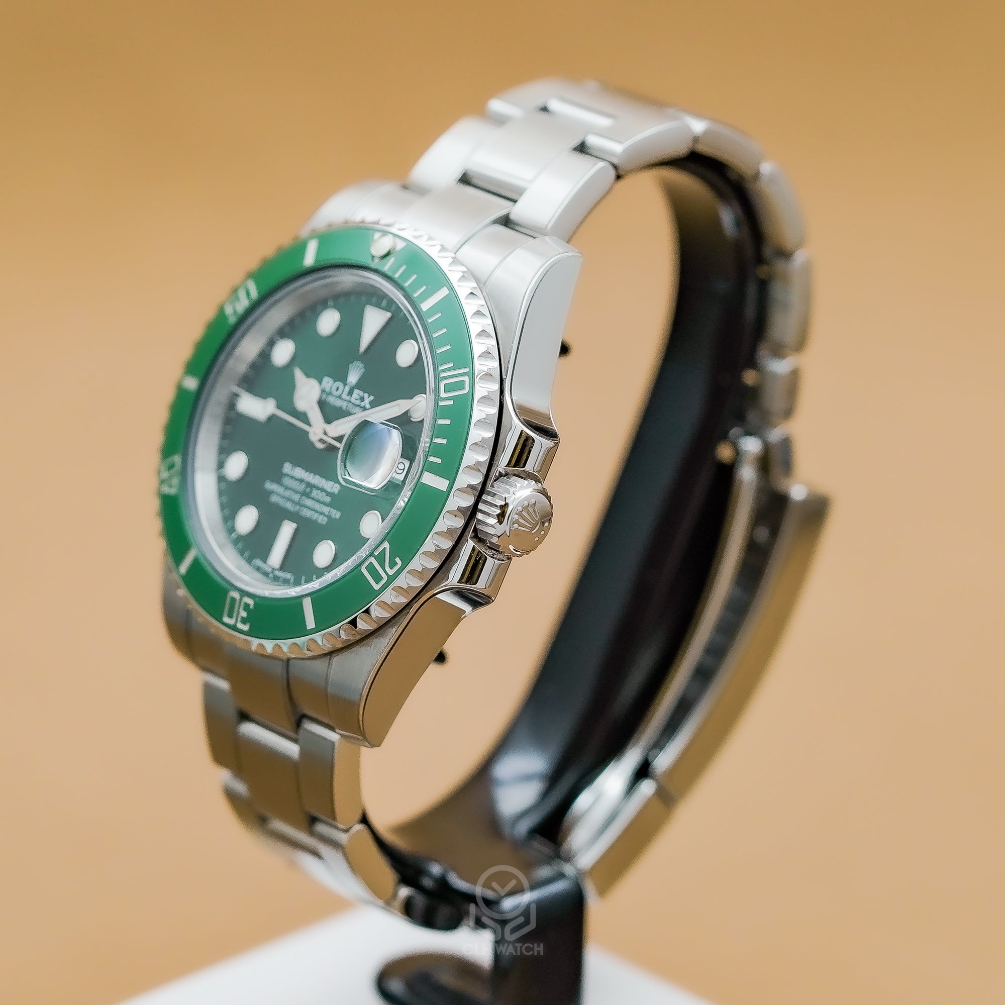 Rolex 勞力士 Submariner 116610LV 綠水鬼 潛水錶 浩克Hulk 綠圈綠面 40mm 2019年 95%新