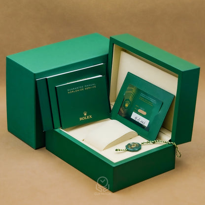 Rolex 勞力士 Datejust 41系列 126333 溫布頓面盤 綠羅馬 紀念型五珠帶 DJ41 2026年5月 未使用品