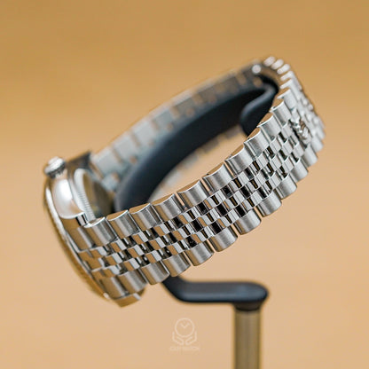 Rolex 勞力士 Datejust 36系列 116234 白金圈 白銀面 紀念型五珠帶 DJ36 36mm 白綠卡 2017年 台灣公司貨 95%新