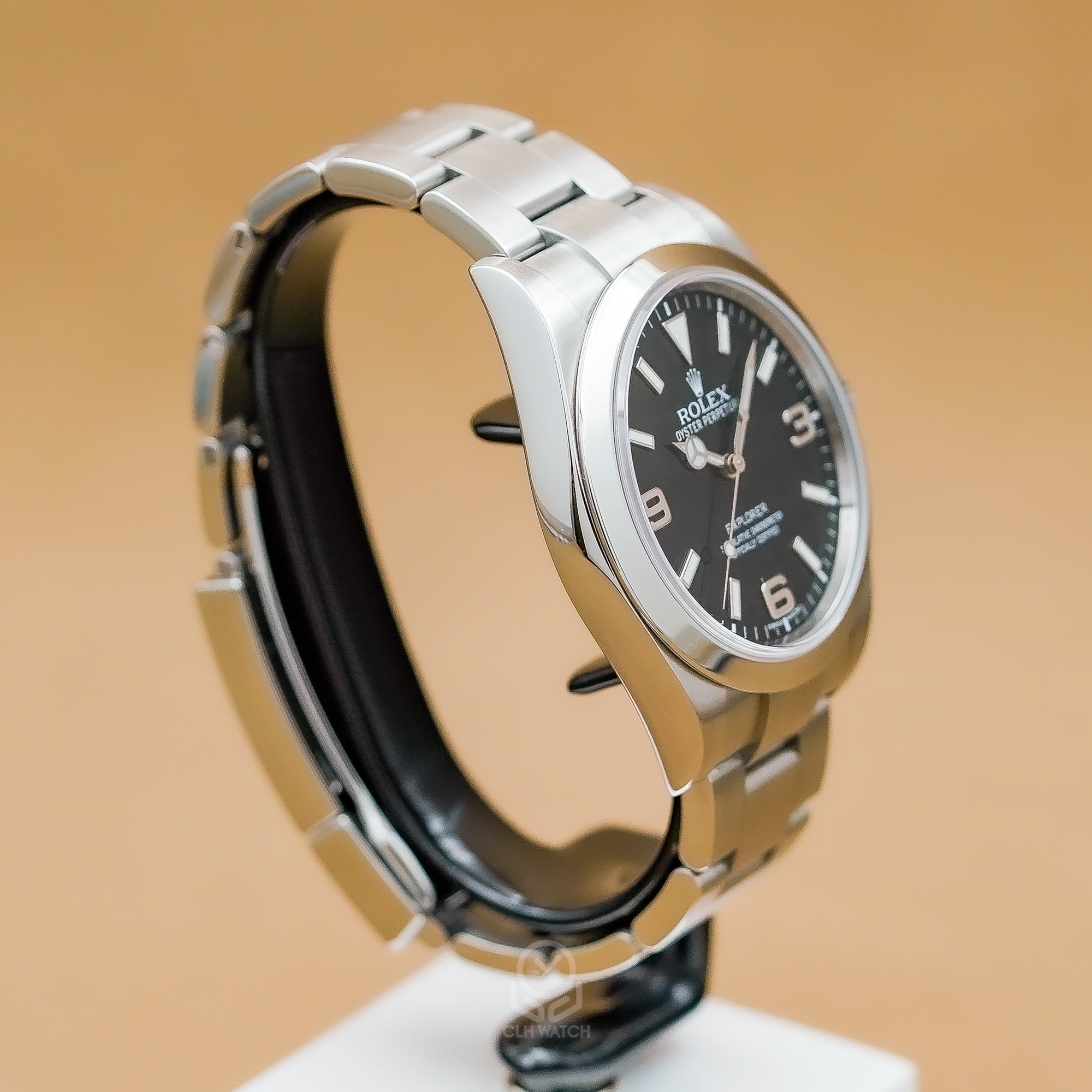 Rolex 勞力士 Explorer I 探險家一 MK1 白金369 214270 39mm 2014年二代白綠卡 95%新