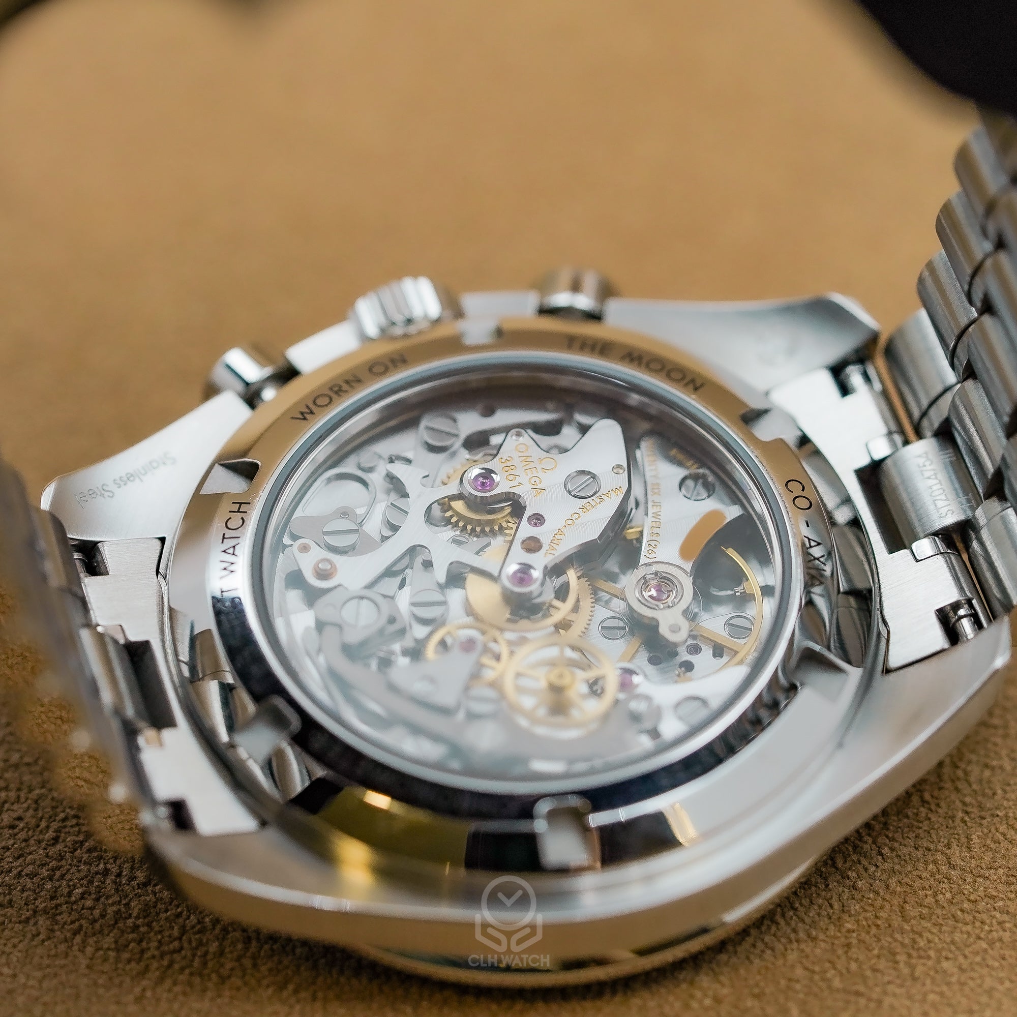 OMEGA 歐米茄 Speedmaster 超霸系列 3861 Professional Moonwatch 專業登月錶 透背 310.30.42.50.01.002 31030425001002 42mm （已交流）
