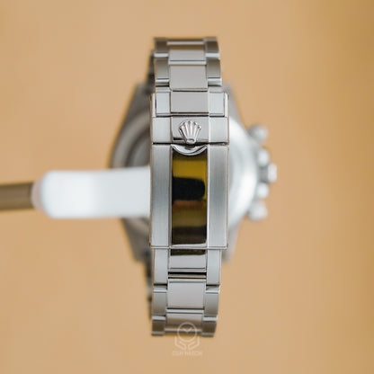 Rolex 勞力士 Daytona 宇宙計時型迪通拿 116520 黑面 鋼王 藍光 霧扣 2014年台灣公司貨 95%