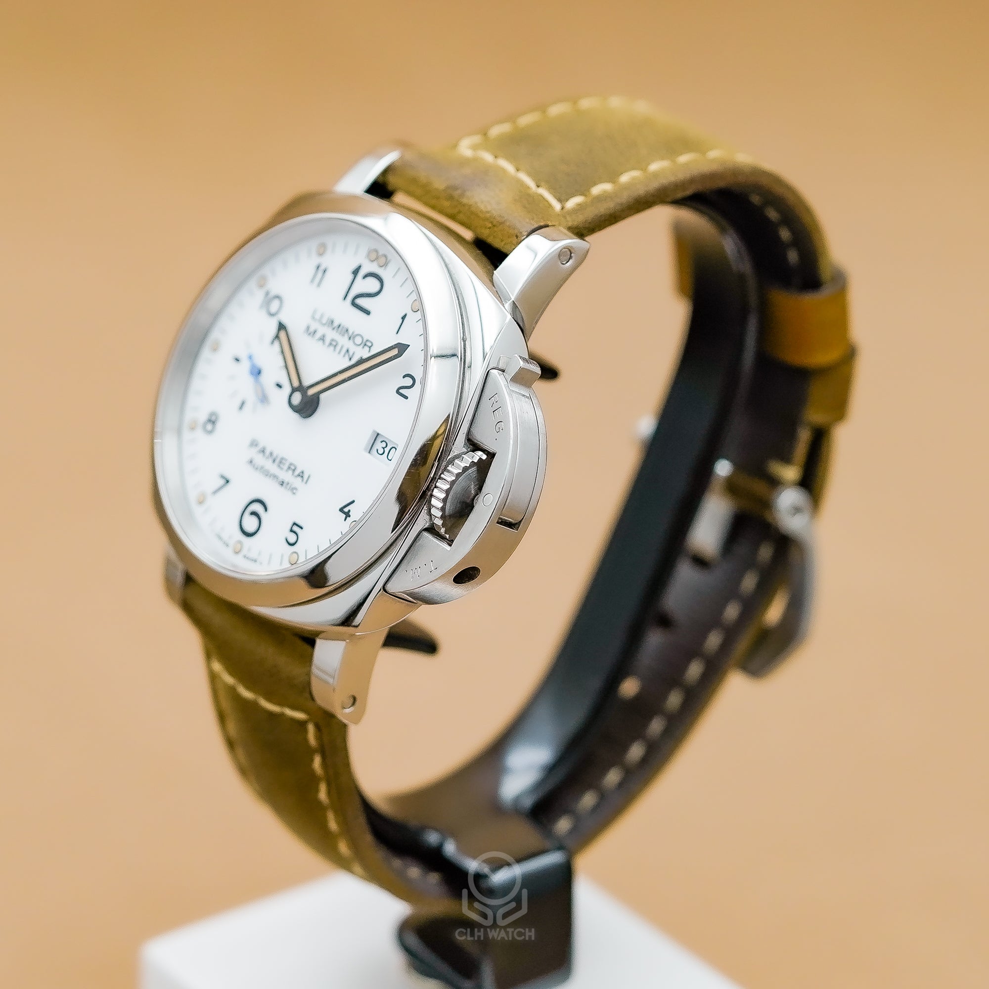 Panerai 沛納海 Luminor Marina 1950 3日動儲魚雷藍針 PAM01523 PAM1523 白面 42mm 2020年 90%新