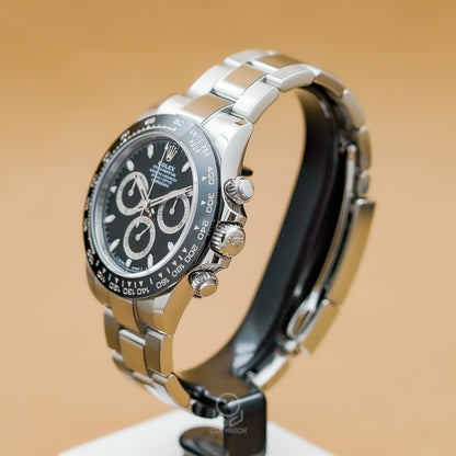 Rolex 勞力士 Cosmograph Daytona 宇宙計時型 迪通拿 116500LN 116500 黑熊貓 全陶瓷圈 40mm 2023年尾期款 95%新