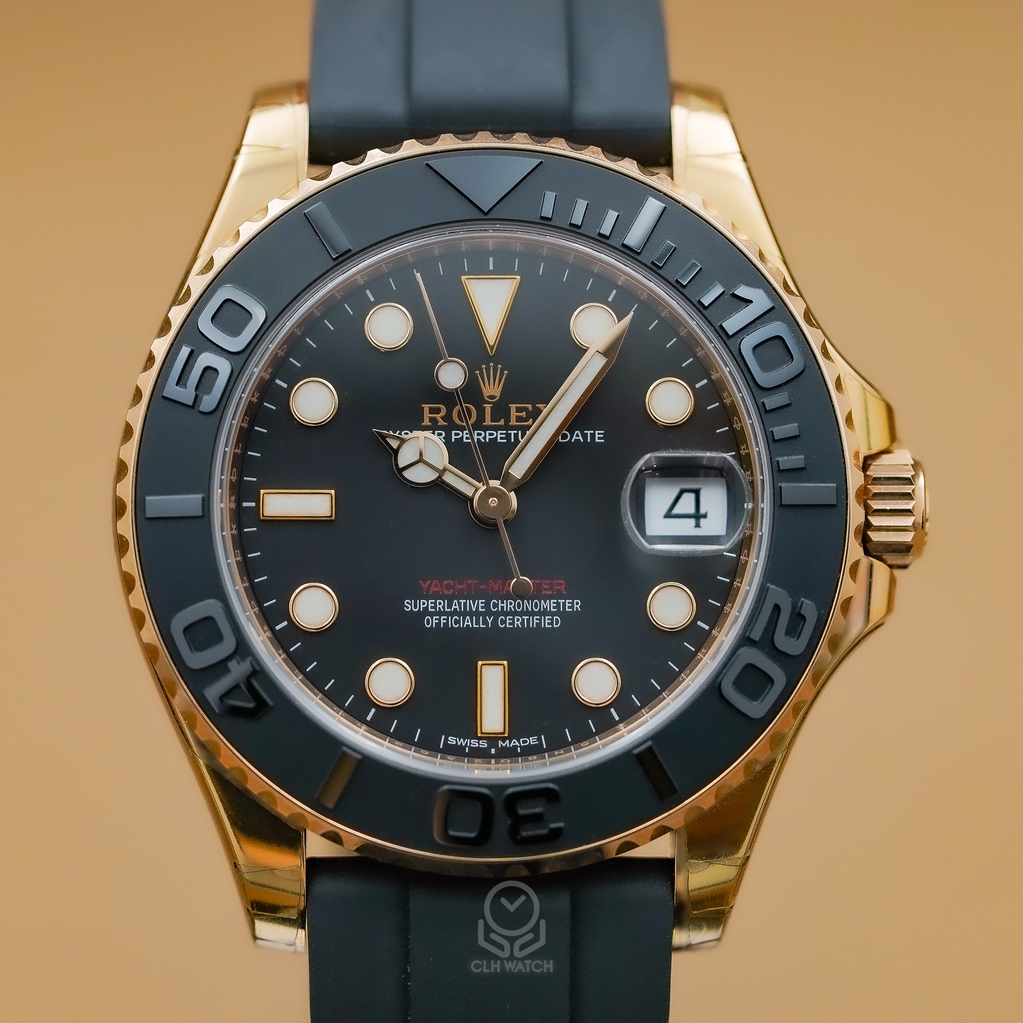 Rolex 勞力士 Yacht-Master 遊艇名仕型 268655 永恆玫瑰金 37mm 2016年 原廠膠膜未使用品