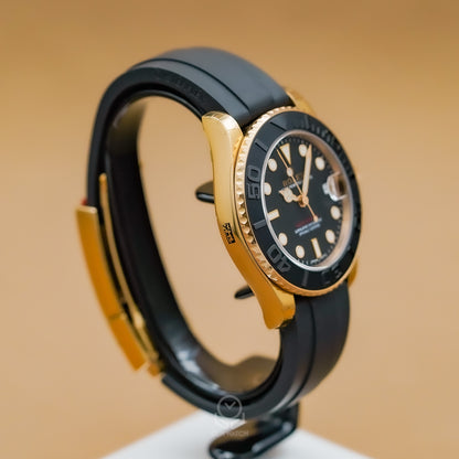 Rolex 勞力士 Yacht-Master 遊艇名仕型 268655 永恆玫瑰金 37mm 2016年 原廠膠膜未使用品
