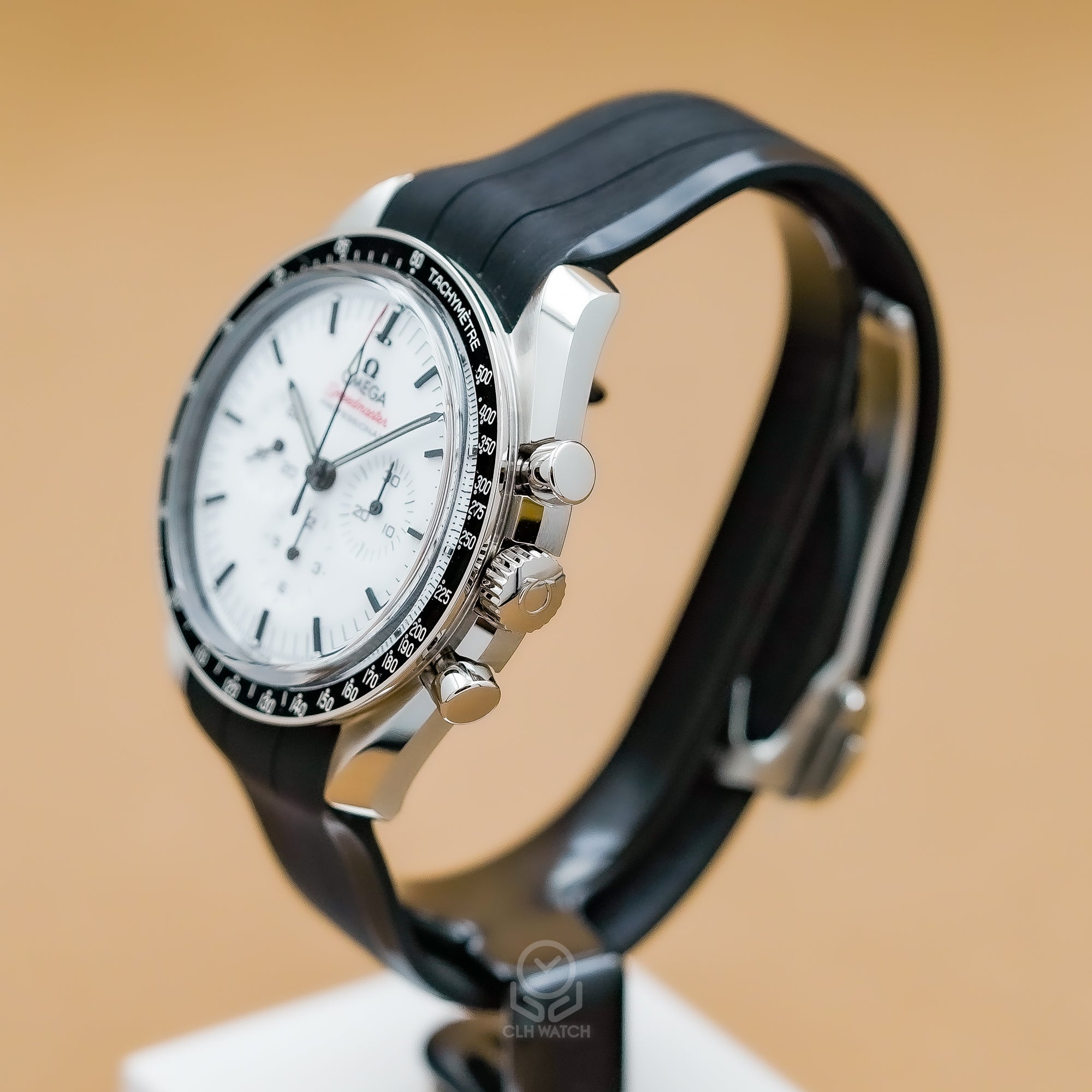 Omega 歐米茄 Speedmaster 3861 超霸專業登月錶 310.30.42.50.04.001 31030425004001 白面 膠帶款 42mm 2026年台灣公司貨 98％新