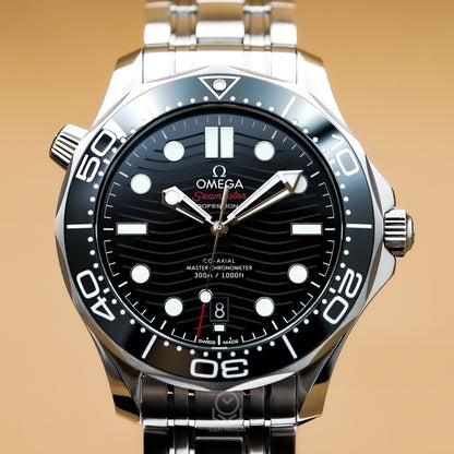 Omega 歐米茄 Seamaster 海馬系列 300米潛水錶 210.30.42.20.01.001 黑面 21030422001001 42mm 2026年4月台灣公司貨 極新