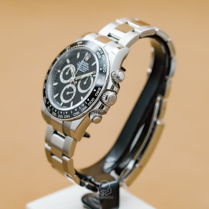 Rolex 勞力士 Cosmograph Daytona 宇宙計時型 迪通拿 126500LN 黑熊貓 40mm 2025年 95％新