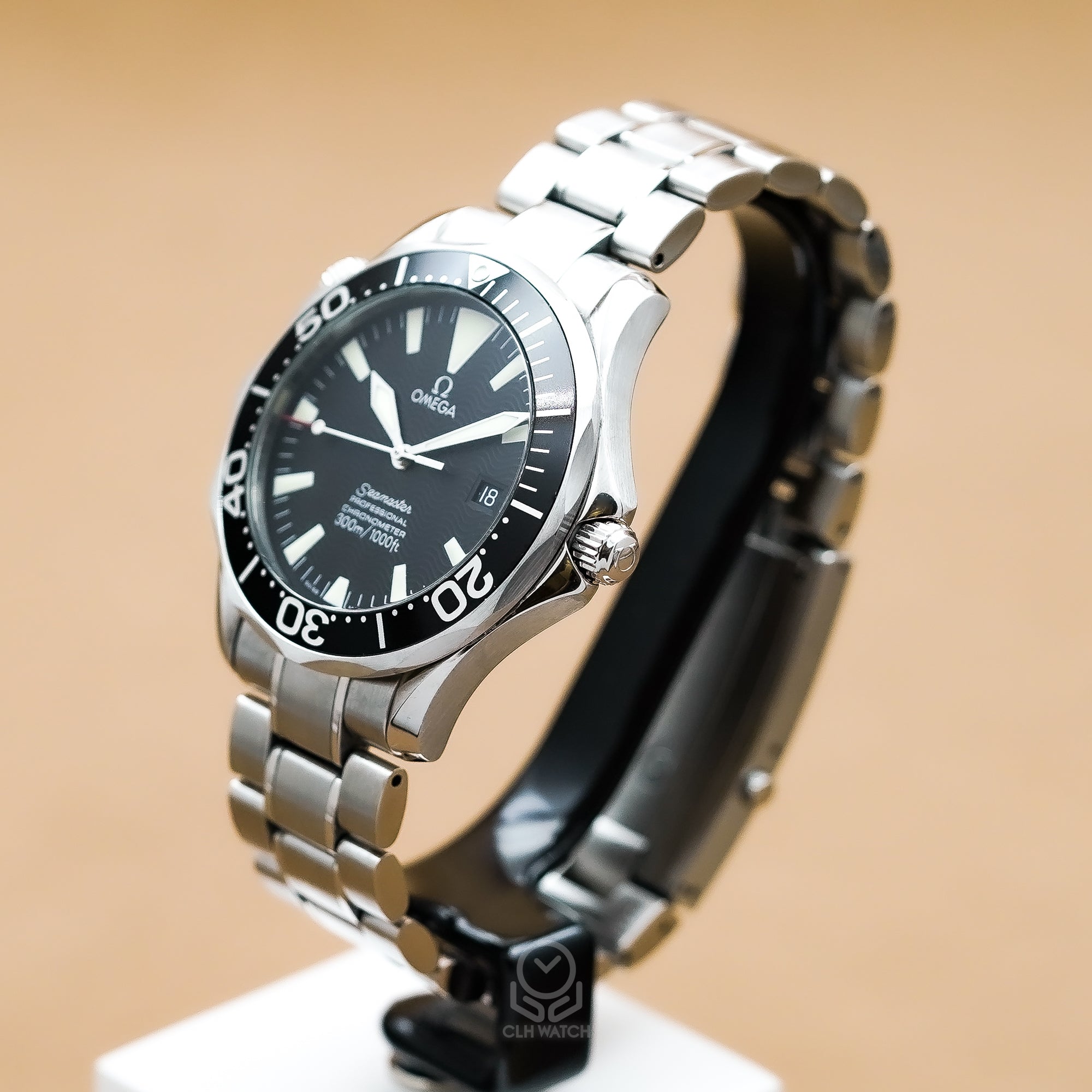 Omega 歐米茄 Seamaster 海馬 2254.50.00 經典黑浪板 22545000 41mm 2003年 90％新