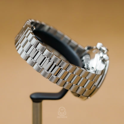 OMEGA 歐米茄 超霸系列 同軸擒縱計時腕錶 324.30.38.50.55.001 珍珠母貝鑽面 32430385055001 38mm 2026年 台灣公司貨 95%新