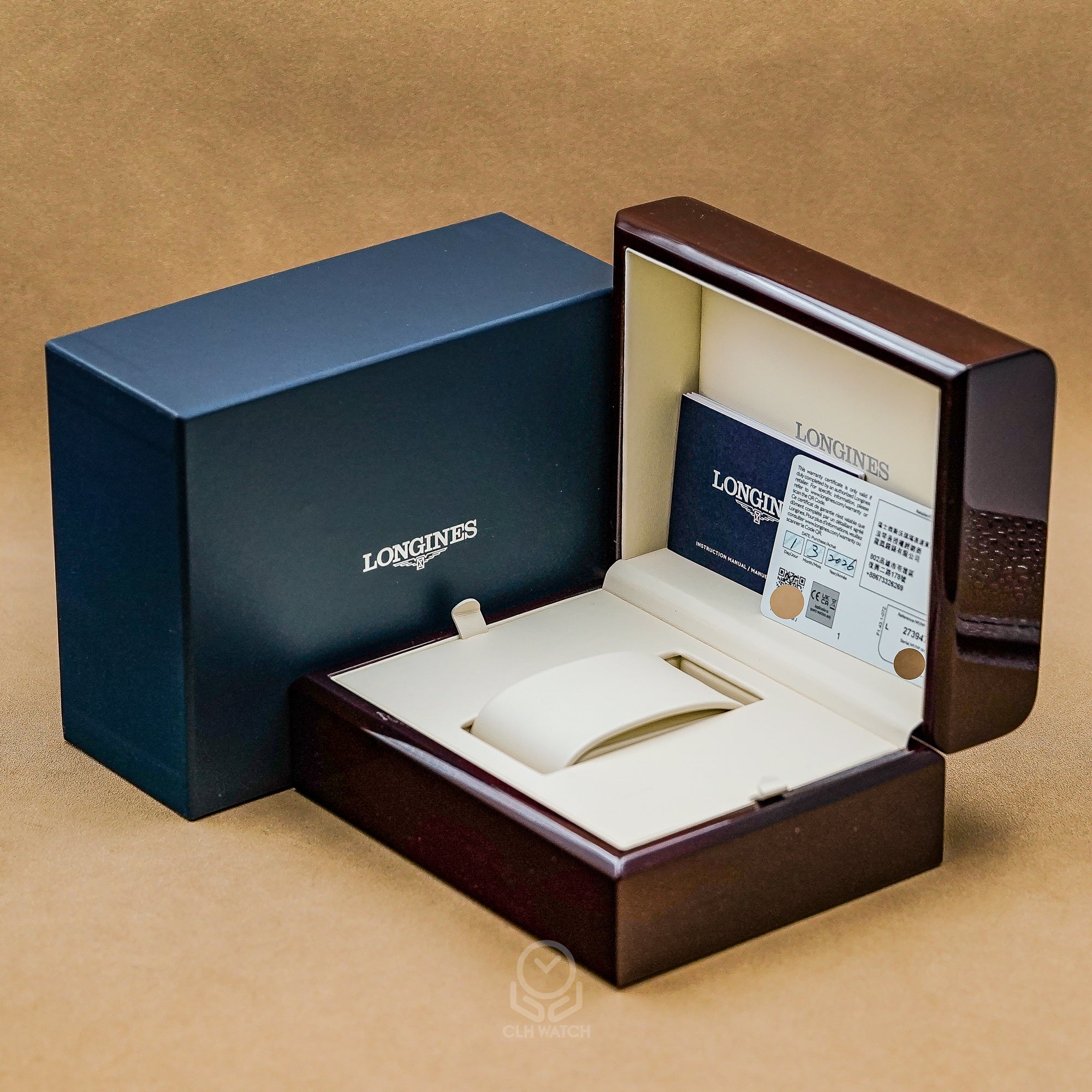 Longines 浪琴 Master 巨擘系列 L27394713 四逆跳月相 44mm 2026年台灣公司貨 98％新