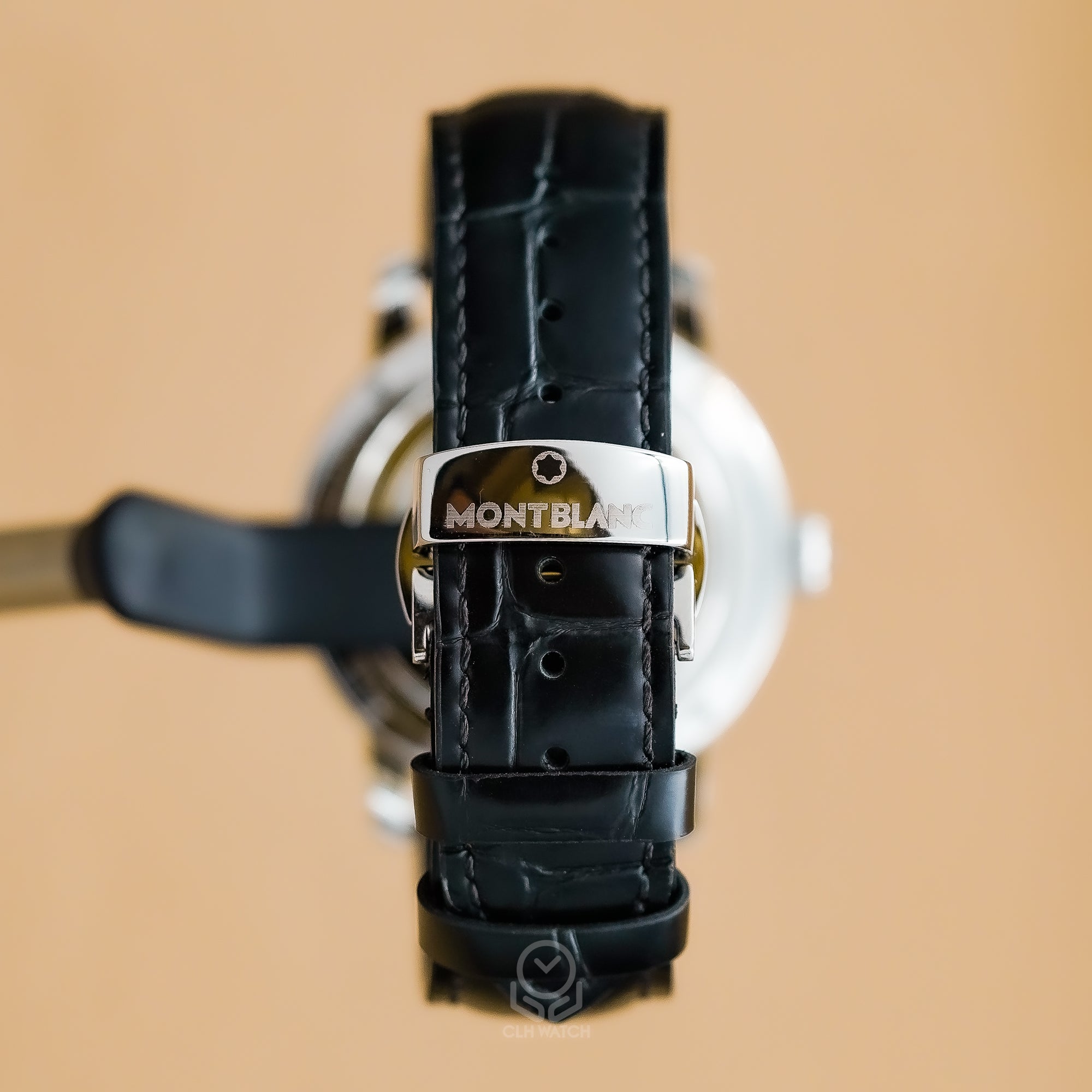 Montblanc 萬寶龍 4810 系列 114853 自動計時碼錶 白銀面 43mm 2021年 95％新