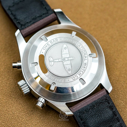 IWC 萬國 Pilot’s Watch Chronograph Spitfire 噴火戰機飛行員計時腕錶 IW387903 黑面 41mm 2020年台灣公司貨 95%新
