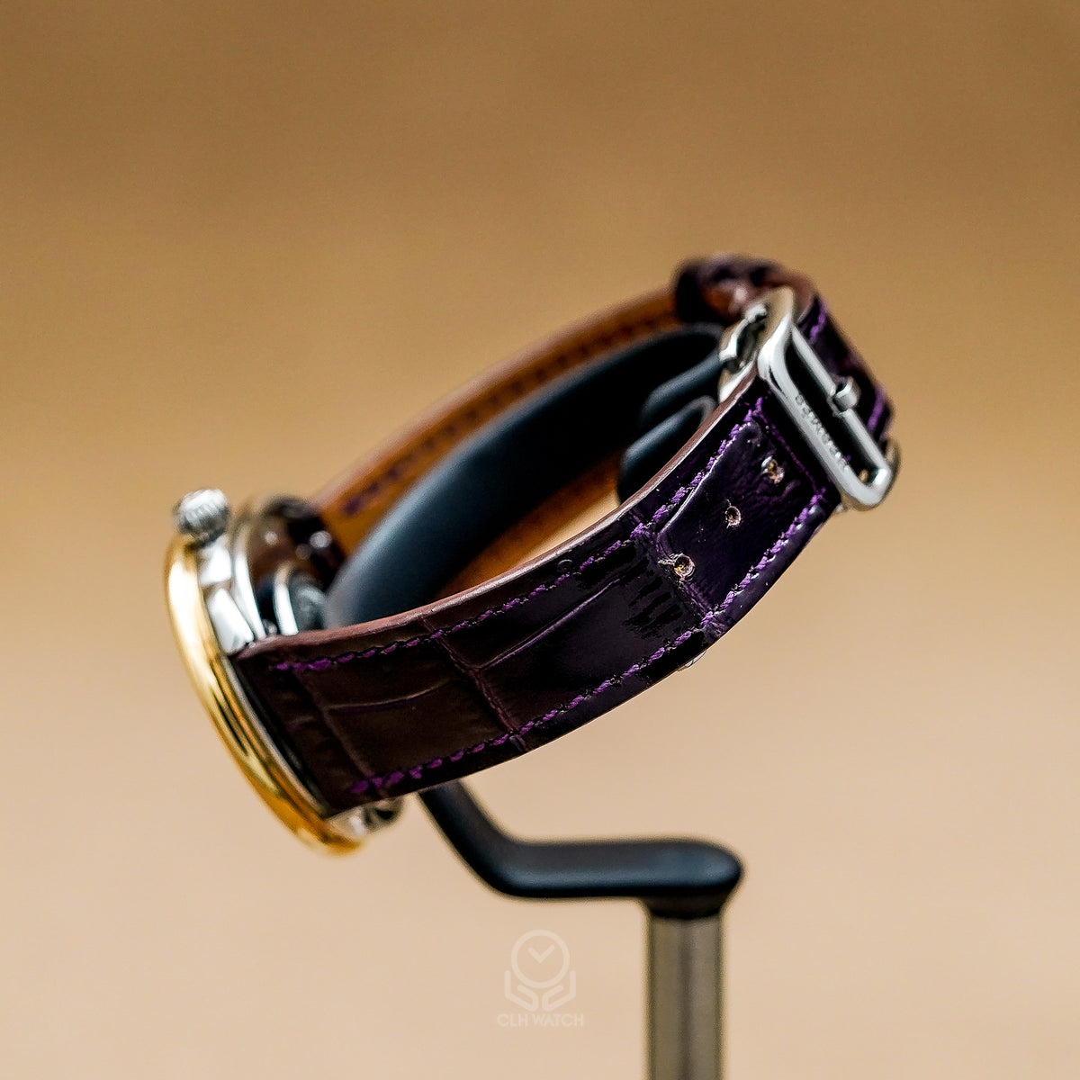 Hermès 愛馬仕 Arceau AR6.423 半金鑽石錶圈 32mm 單錶 95%新