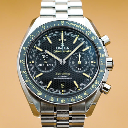 Omega 歐米茄 Speedmaster 超霸 Super Racing 329.30.44.51.01.003 黑色蜂巢面盤 44.25mm 2024年台灣公司貨 95%新