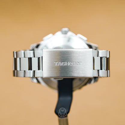 Tag Heuer 泰格豪雅 Aquaracer CAF2014.BA0815 黑面 鑽石外圈 43mm 單錶 95%新