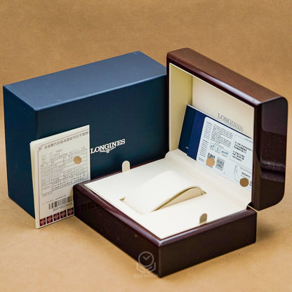 Longines 浪琴 Spirit 先行者系列飛行員計時機械錶 L38204930 藍面 計時碼錶 42mm 2024年台灣公司貨 95%新