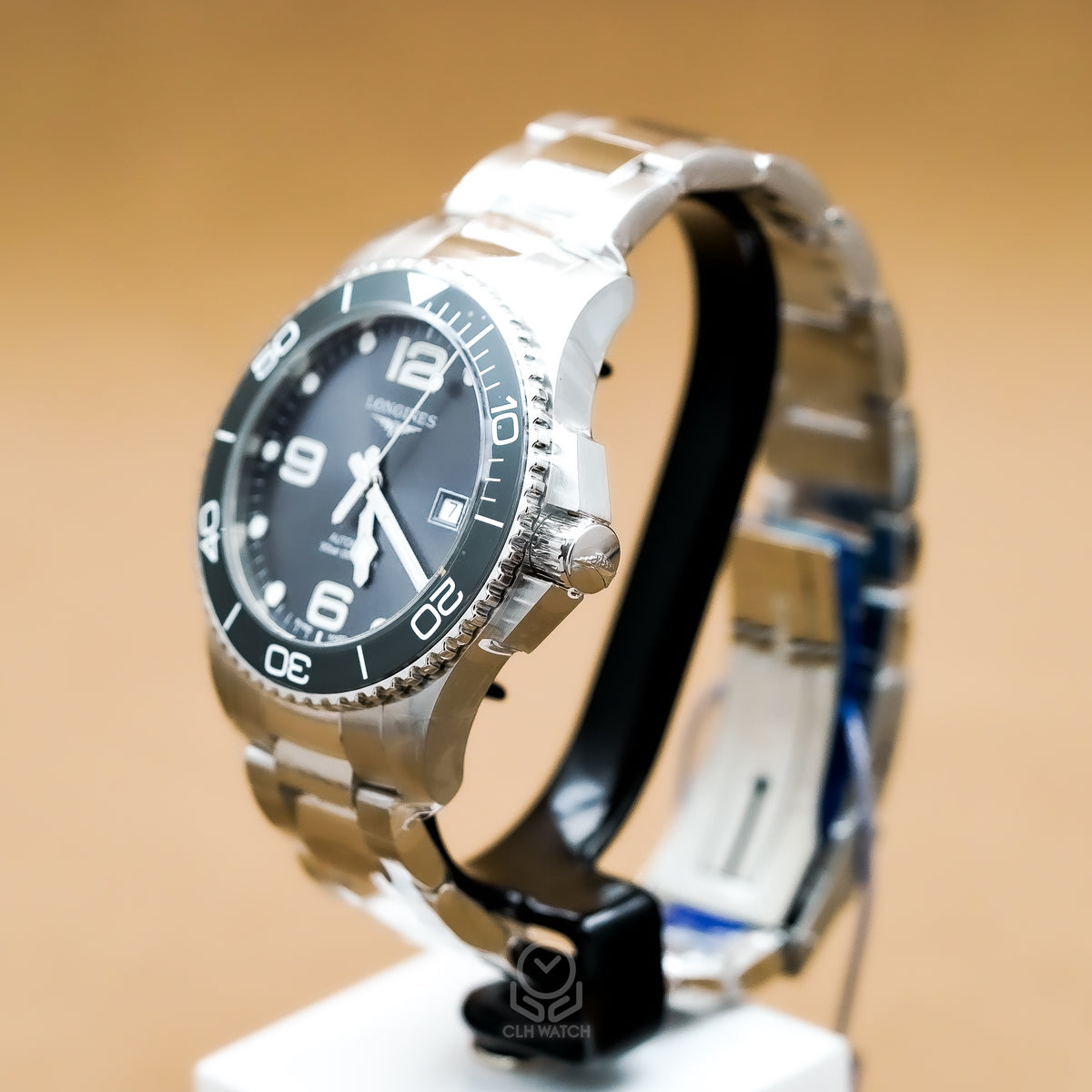 Longines 浪琴 HydroConquest 深海征服者 L37824766 灰色太陽放射線紋面盤 43mm 2026年台灣公司貨 未使用品