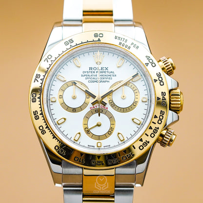 Rolex 勞力士 Cosmograph Daytona 宇宙計時型 迪通拿 116503 18K金 半金 40mm 2017年 95%新
