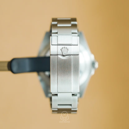 Rolex 勞力士 Air-King 空中霸王型 126900 黑面 綠色秒針 40mm 2024年 95%新